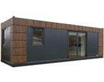 Conteneur modèle Helsinki 8×3 mètres avec sanitaires et cuisine