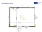 Conteneur bureau Helsinki – 4×3 mètres – Image 2