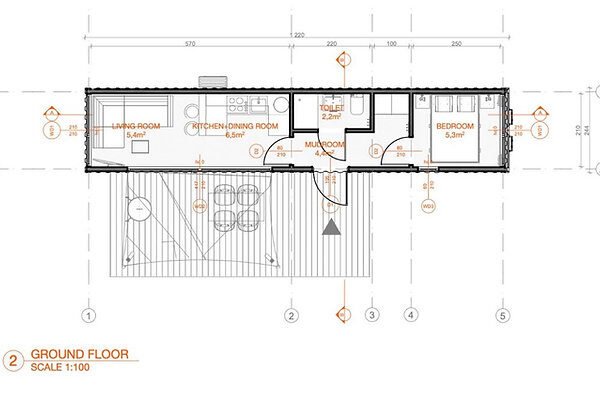 Conteneur maison de 30 m² clé en main – Image 7