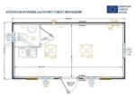 Conteneur 6×3 mètres Stockholm – sanitaires et cuisine intégrés. – Image 2