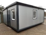 Conteneur aménagé – 2 conteneurs combinés de 35 m²