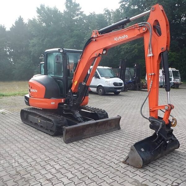 Mini-pelle Kubota KX057-4 (2014) – 5,5T – occasion