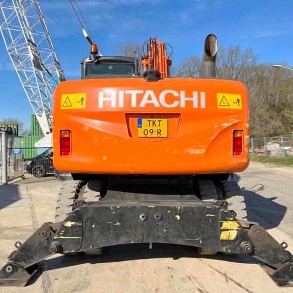 Pelle sur pneus Hitachi ZX190W-5B 2016 – 19,2T – 5054h – Occasion – Image 4