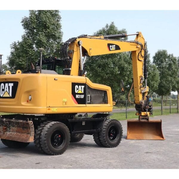 Pelle sur pneus Caterpillar M318F 2015 – 17,9T – 12013h – Occasion – Image 3