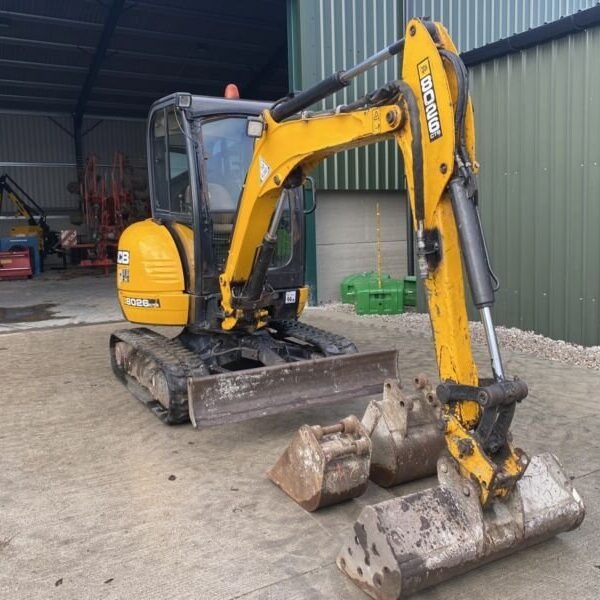 JCB 8026 CTS (2014) – Mini Pelle 2,6T – Cabine Climatisée – 3 265 h