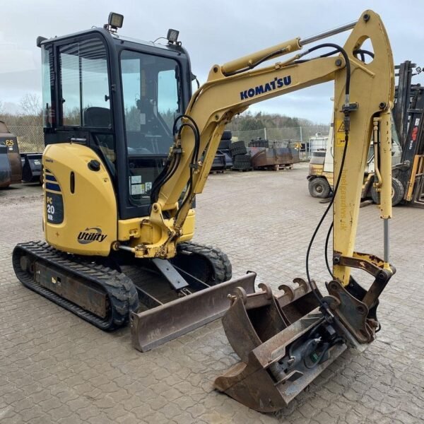 Komatsu PC20MR-2 (2005) – Mini Pelle 2T – 2 280 h – Compacte et Fiable