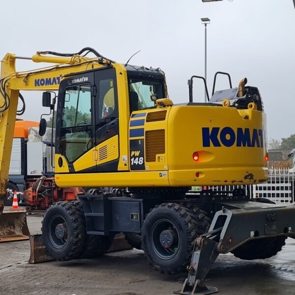 Pelle sur pneus Komatsu PW148-11 2018 – 16T – 5270h – Stage IV – Image 4