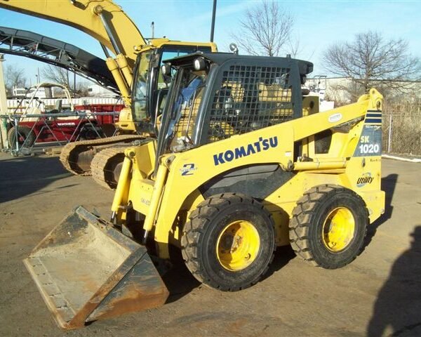 Chargeuse compacte Komatsu SK1020-5 Turbo – 2007