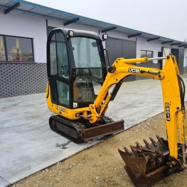 JCB 8014 (2007) – Mini Pelle 1,4T – 2 704 h – Compacte et Entièrement Révisée