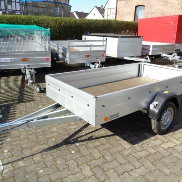 Remorque bagagère 750 kg – ridelles acier – 100 km/h