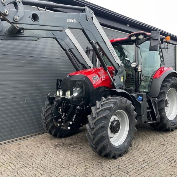 Tracteur Case IH Maxxum 125 CVX avec chargeur frontal – 2018 – 144 ch