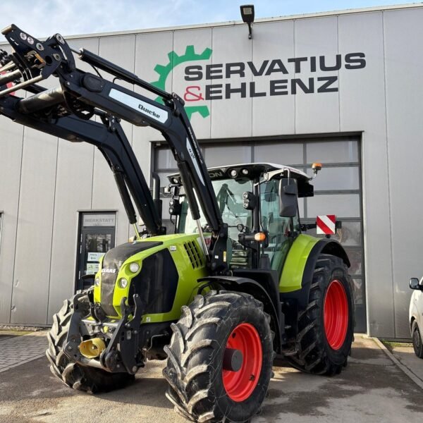 Tracteur Claas Arion 530 Cmatic Cis+ avec chargeur Quicke Q5M – 2020 – 145 ch